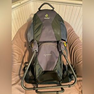 Deuter Kid Comfort 1 Child Carrier - Titan/Granite